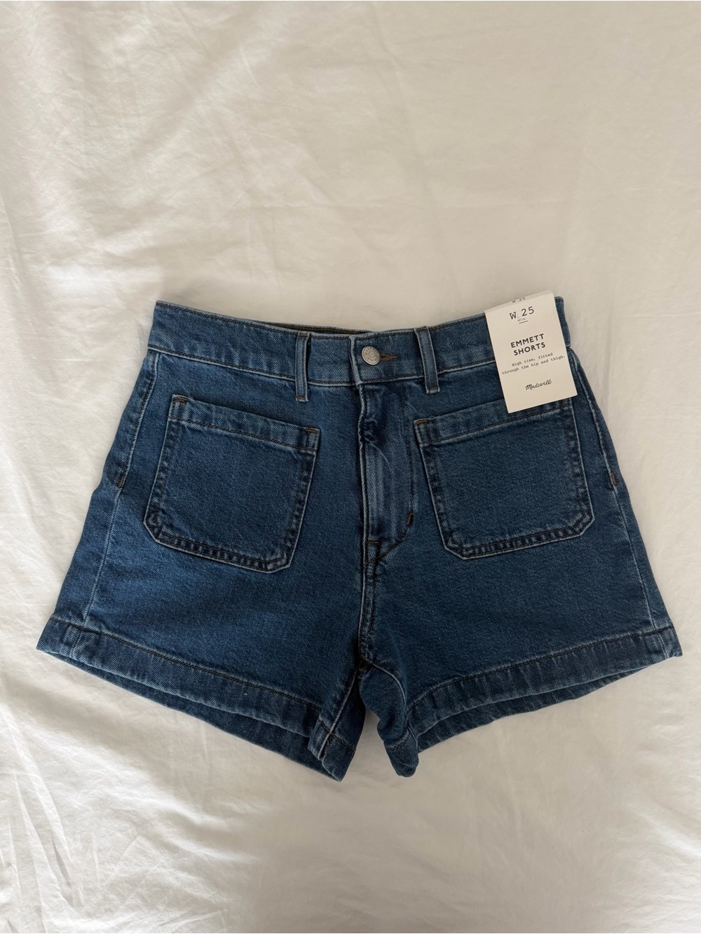 NEW Madewell Emmy Shorts - Denim